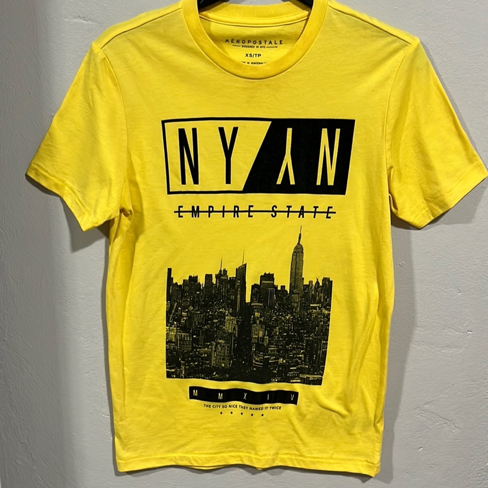 Aeropostale Yellow T-Shirt